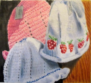 Knitted bonnets